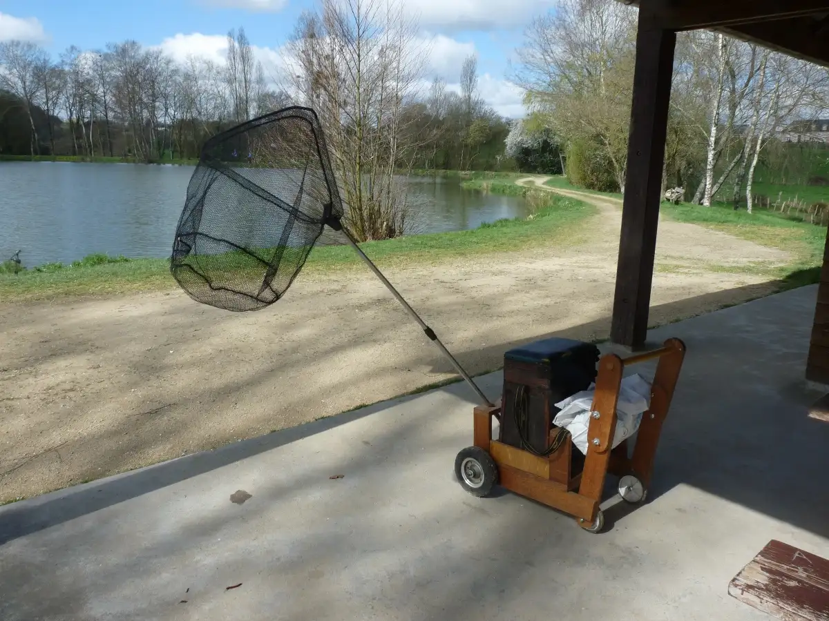 Chariot de pêche